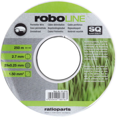 Câble D'installation Robots, Universel. L: 250m  - 1,5mm² - ø Ext 2,7mm.