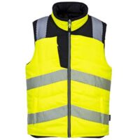Wende-Westen Hochsichtbarkeit PW3 Gelb/Schwarz XL