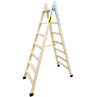 Klappbare Leiter Plabell BLD-7 Holz 190 cm