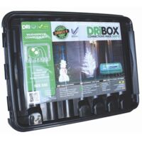 Dribox groß schwarz, 33 x 23 x 14 cm