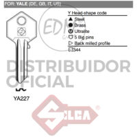 CL STAHL YA227 YALE SILCA 12396