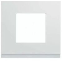 Plaque Gallery 1p Pure Finition Esthétique Pour Appareillage Hager - Hager