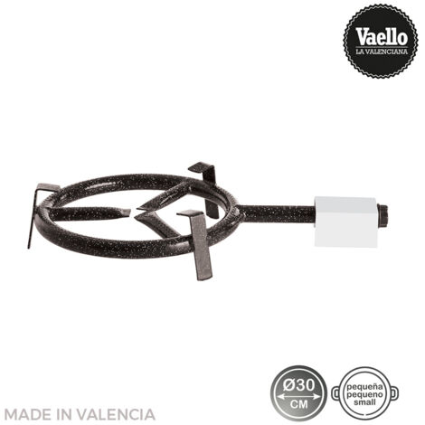 Vaello Bruciatore a gas professionale nero 30 cm di diametro