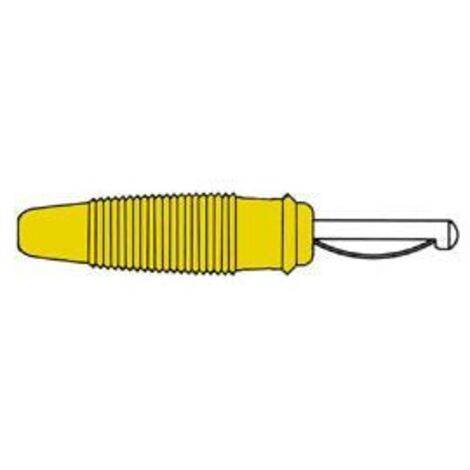 Scheda 4mm A foro trasversale, da saldare - Giallo (vq 30) (1/3)