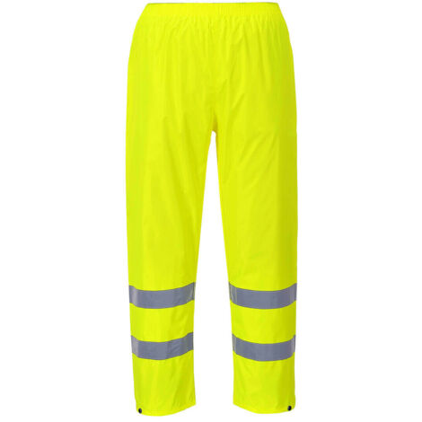 Pantalon de pluie Hi-Vis  couleur : Jaune taille S - PORTWEST (1/2)