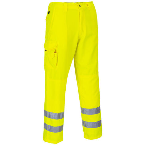 Pantalon Combat HV couleur : Jaune taille XL - PORTWEST (1/2)