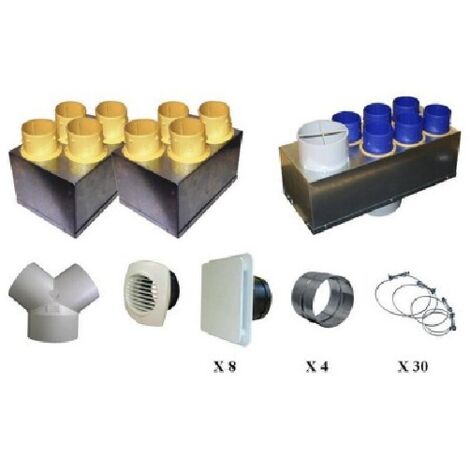Kit accessoires vmc double flux p04 unelvent akhor hr