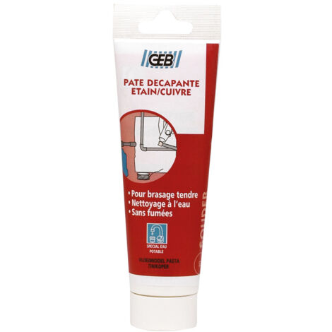 Pate décapante étain/cuivre  tube 125 ml - GEB