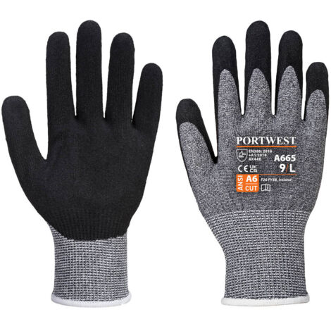 Gant VHR Advanced Cut couleur : Gris taille L - PORTWEST