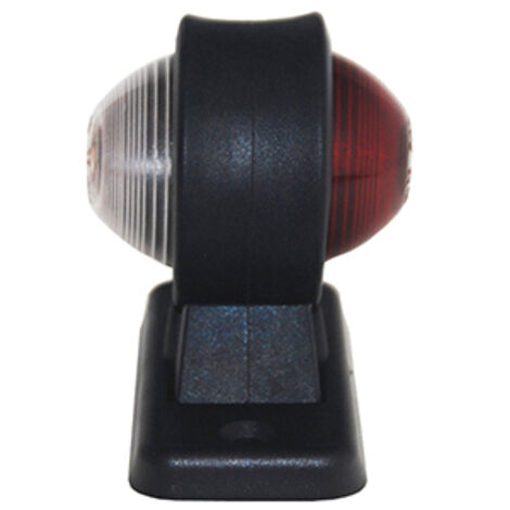 feu latéral rouge / blanc adaptable - l: 45mm, h: 90mm