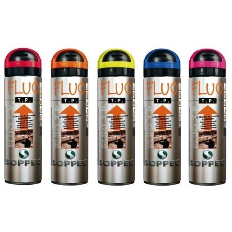 Traceur chantier marquage provisoire tp+ fluo bleu 500ml - 160a