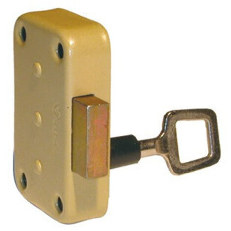 Serrure de sureté 3 gorges pour boîtes aux lettres droite