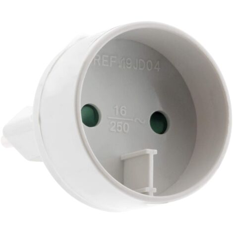 Inotech - Adattatori, prese con adattatori m 6a, f, 16a, bianco