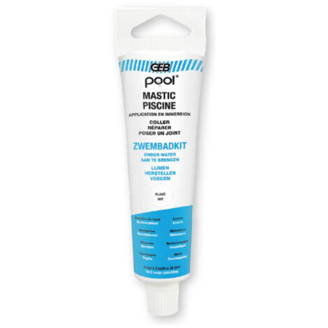 GEB Sigillante e adesivo speciale per piscine - Traslucido 80 ml - 590930