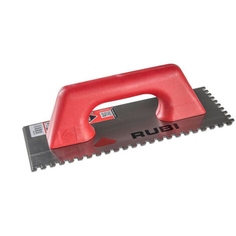 Peigne En Acier 28cm (6x6) Manche En Plastique Fermé 65966 Rubi (1/2)