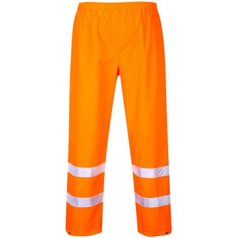 Pantalon Hi-Vis Traffic  couleur : Orange taille XXXL - PORTWEST (1/2)