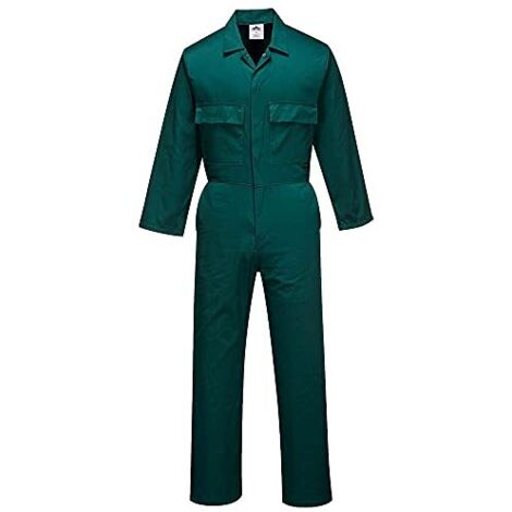 Tuta Euro Work Colore: Verde Bottiglia Taglia XXL - Portwest