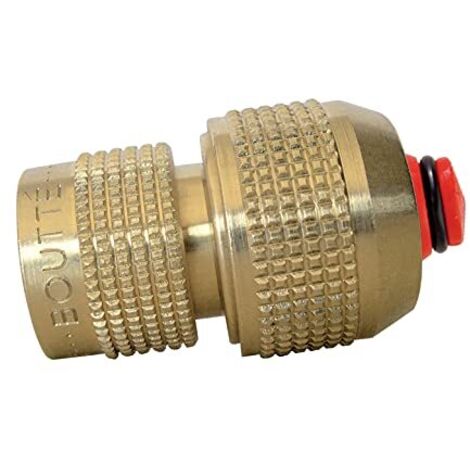Raccordo rapido con anello rosso Aquastop ø tubo 19 (1/3)