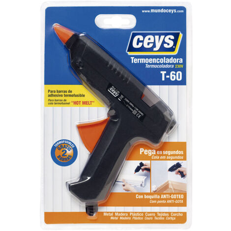 Pistolet à Colle Chaude Ceys T-60 Chauffage Rapide Pour Bâtonnets ø11mm - Ceys (1/3)