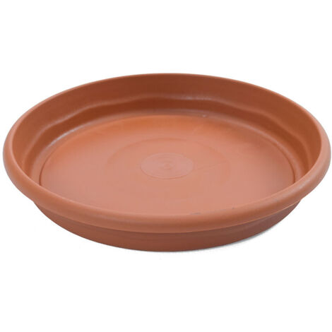 Piatto per iniezione PLASTIKEN per vaso in terracotta 16 cm Terracotta