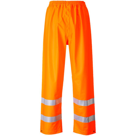 Pantalon de pluie HiVis Sealtex™ FR couleur : Orange taille L - PORTWEST (1/2)