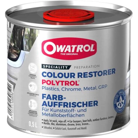 Owatrol POLYTROL Rigenera aspetto auto plastica metalli marmo 500 ML