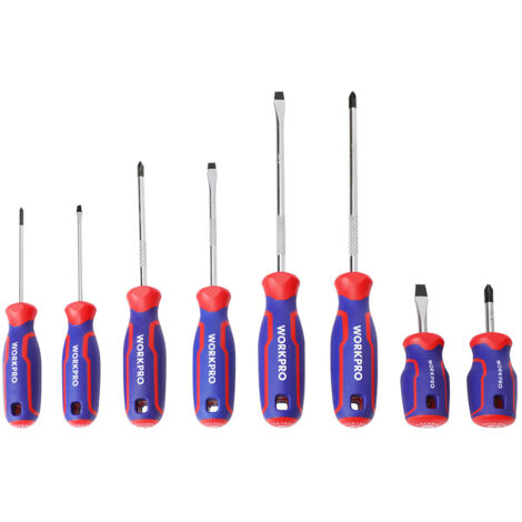 Jeu De 8 Tournevis Workpro (1/2)
