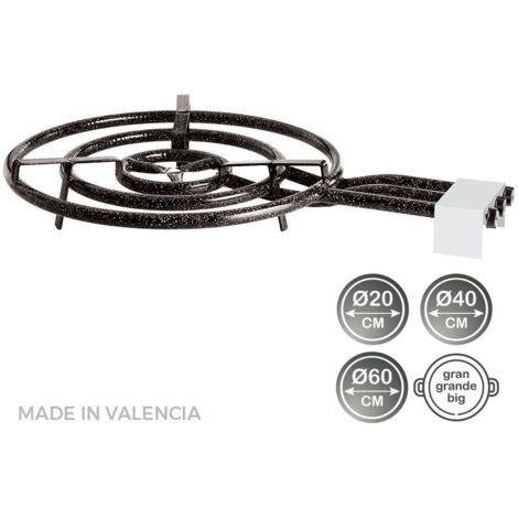 Brûleur À Gaz Butane/Propane Ø60cm 3 Feux. Vaello