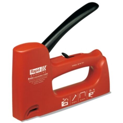 Grapadora Manual R�pida R453 Ergonomica con Blister