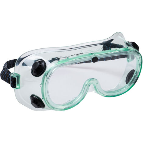 Lunettes de protection chimique Portwest couleur : Incolore taille  - PORTWEST