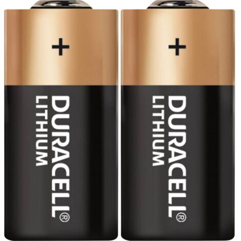 Duracell CR123 Batteria per fotocamera CR-123A Litio 1400 mAh 3 V 2 pz.