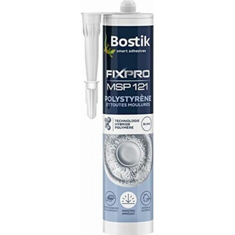 Bostik Msp 121 Polystyrène Colle Mastic Polymère Pour Polystyrène - Bostik (1/4)