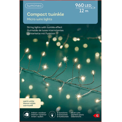 Lumineo Striscia LED Compatibile Bianco Freddo 17 m (1/3)