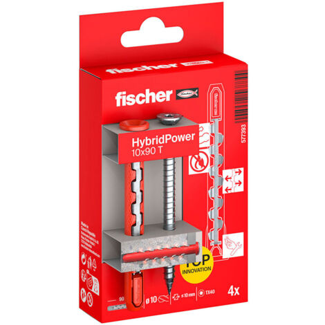 fischer 577393 HybridPower, rosso