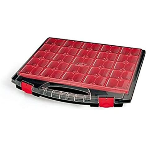 Tayg - Scatola di contenimento - 430 x 370 x 55 mm - 25 scomparti rimovibili (1/4)