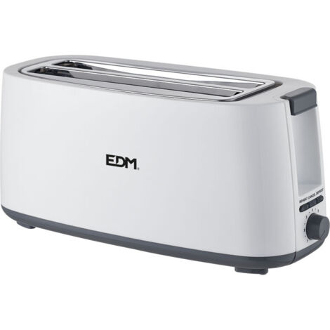 Tostapane EDM 07799 White Design 1400 W Doppio slot (1/5)