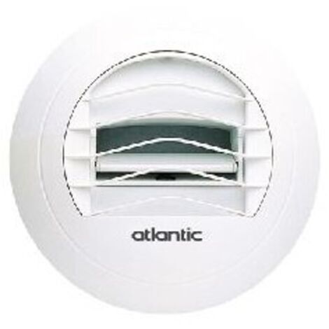 Bouche d'extraction autoreglable sans manchette 45 m3-h sanitaire bn 45 521002 - Atlantic