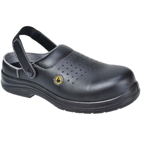 Scarpa di sicurezza ventilata in composito ESD Sb Ae, colore: nero, taglia 42 - Portwest