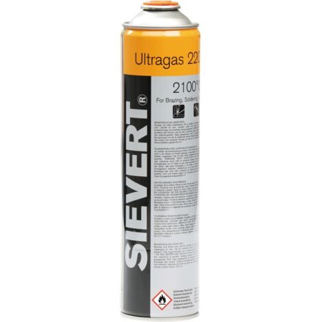 Cartuccia a vite Ultragas 2205 210g 380 ml 2100°C