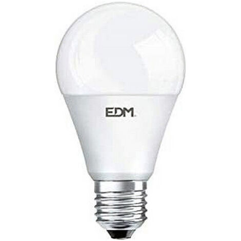 Lampadina LED EDM Standard E27 17W 1800lm 3200K Luce Calda Ø6,5x12,5cm (1/4)