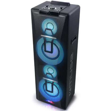 Microcatena HiFi 1000W con bluetooth – M1990DJ – Altoparlanti integrati, lettore CD e porta USB – Luce d'atmosfera multicolore – Muse (1/3)