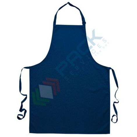 grembiule con bavetta in poliestere-cotone - Navy - Portwest