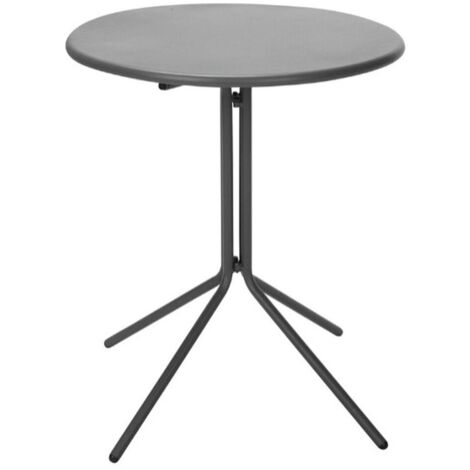 Tavolo pieghevole ø58x70cm Grigio scuro, X99001600, Ambiance (1/2)