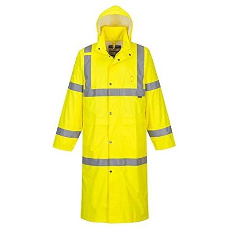 Impermeabile Invernale Hivis 122cm Colore: Giallo Taglia XXL - Portwest