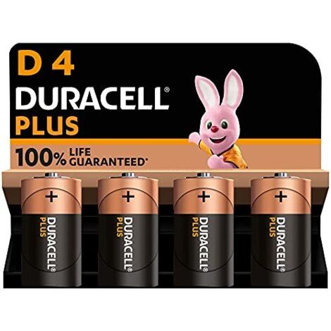 Pile Duracell Plus 100% LR20 X4