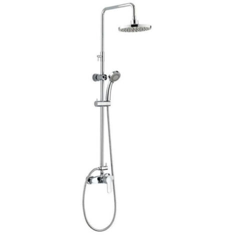 ROUSSEAU Colonne de douche avec robinet mitigeur mecanique Shenti chrome (1/3)