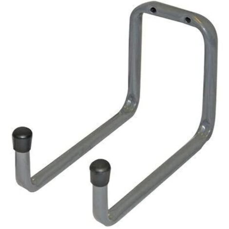 FIXMAN 977982 - Gancio doppio per riporre oggetti, colore: Grigio