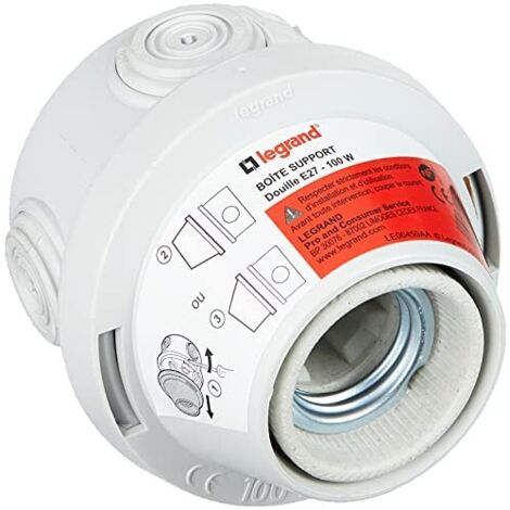Scatola porta presa E27 impermeabile Legrand