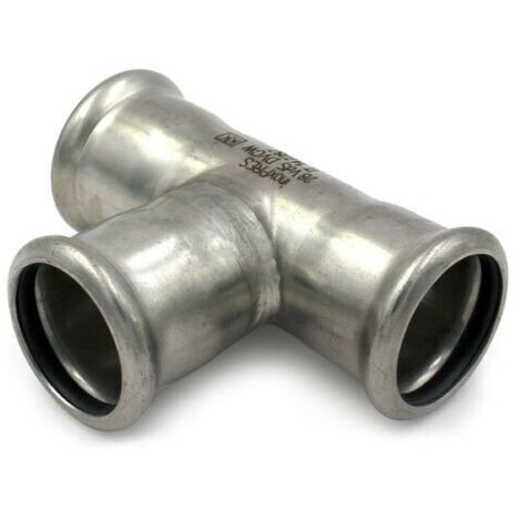 Tee femmina ø15 Inox 316L a pressare 182015000