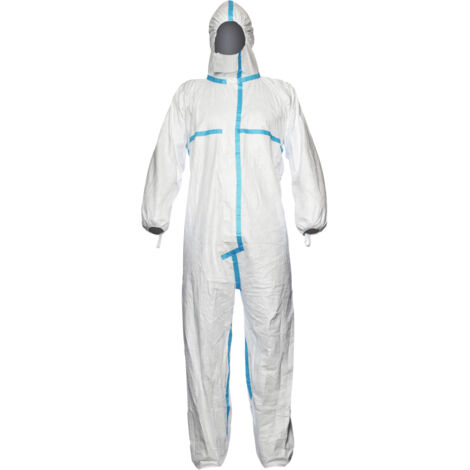 DUPONT - Tuta da lavoro Tipo 4/5/6 Tyvek 600 Plus bianco (1/2)